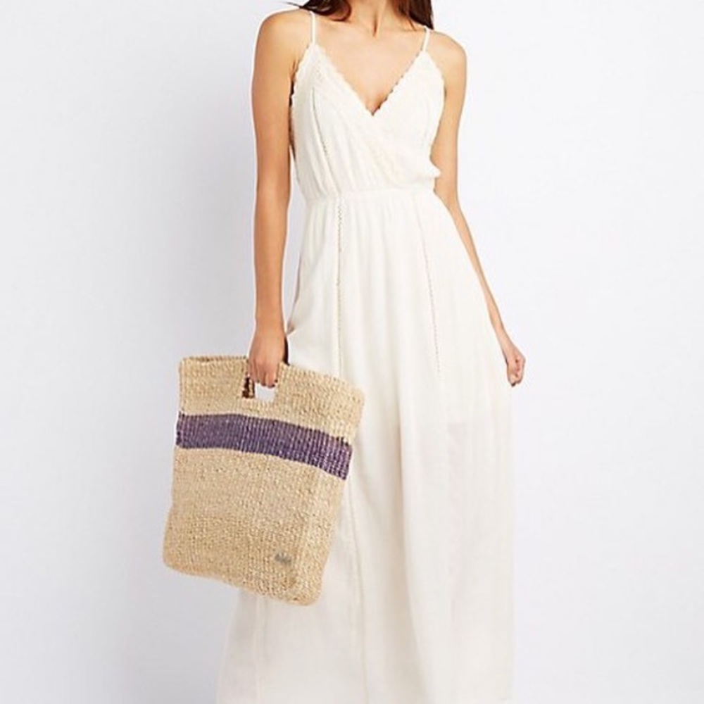 WHITE MAXI DRESS